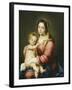 The Virgin and Child-Bartolome Esteban Murillo-Framed Giclee Print