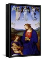 The Virgin and Child-Pietro Perugino-Framed Stretched Canvas