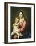 The Virgin and Child-Bartolomé Estéban Murillo-Framed Giclee Print