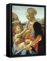 The Virgin and Child-Andrea del Verrocchio-Framed Stretched Canvas