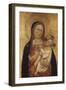 The Virgin and Child-Bernardo Daddi-Framed Giclee Print