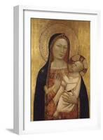 The Virgin and Child-Bernardo Daddi-Framed Giclee Print