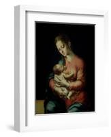 The Virgin and Child-Luis De Morales-Framed Giclee Print