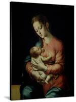 The Virgin and Child-Luis De Morales-Stretched Canvas