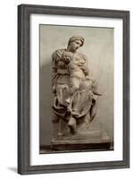 The Virgin and Child-Michelangelo Buonarroti-Framed Giclee Print