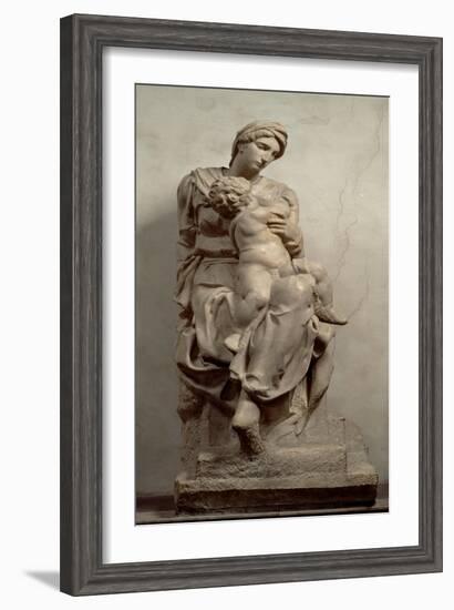 The Virgin and Child-Michelangelo Buonarroti-Framed Giclee Print