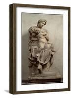 The Virgin and Child-Michelangelo Buonarroti-Framed Giclee Print