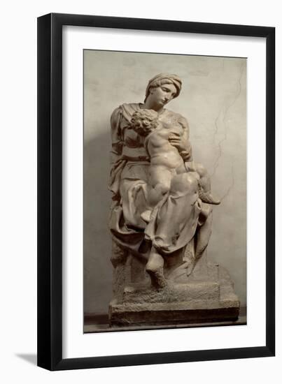 The Virgin and Child-Michelangelo Buonarroti-Framed Giclee Print