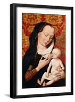 The Virgin and Child-Dirck Bouts-Framed Giclee Print