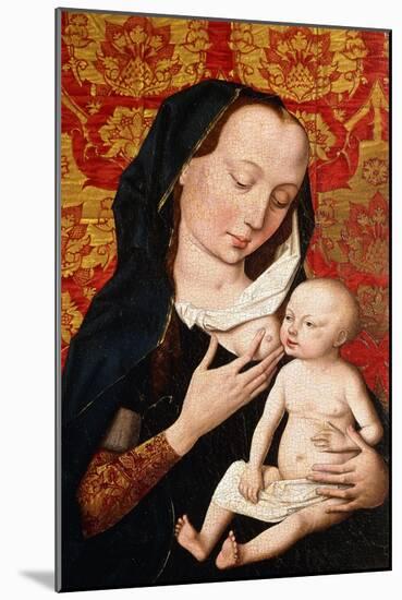 The Virgin and Child-Dirck Bouts-Mounted Giclee Print
