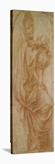 The Virgin and Child-Lodovico Carracci-Stretched Canvas