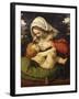 The Virgin and Green Cushion, 1507-10-Andrea Solario-Framed Giclee Print