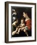 The Virgin and the Child with St. Michael-Rutilio Manetti-Framed Giclee Print