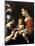 The Virgin and the Child with St. Michael-Rutilio Manetti-Mounted Giclee Print