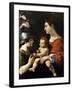 The Virgin and the Child with St. Michael-Rutilio Manetti-Framed Giclee Print