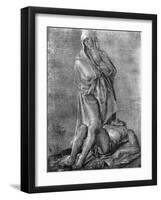 The Virgin and the Dead Christ, 1913-Hans Leu the Younger-Framed Giclee Print