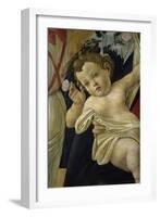 The Virgin and the Infant Surrounded by Angels-Sandro Botticelli-Framed Giclee Print