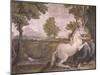 The Virgin and the Unicorn-Domenico Zampieri-Mounted Art Print