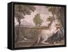 The Virgin and the Unicorn-Domenico Zampieri-Framed Stretched Canvas