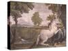The Virgin and the Unicorn-Domenico Zampieri-Stretched Canvas