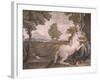 The Virgin and the Unicorn-Domenico Zampieri-Framed Art Print