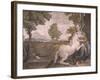 The Virgin and the Unicorn-Domenico Zampieri-Framed Art Print