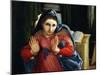 The Virgin Announced, Detail from the Annunciation, Ca 1434-Lorenzo Lotto-Mounted Giclee Print