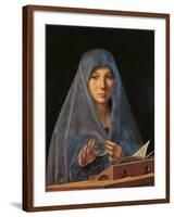 The Virgin Annunciate-Antonello da Messina-Framed Giclee Print