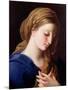 The Virgin Annunciate-Pompeo Batoni-Mounted Giclee Print