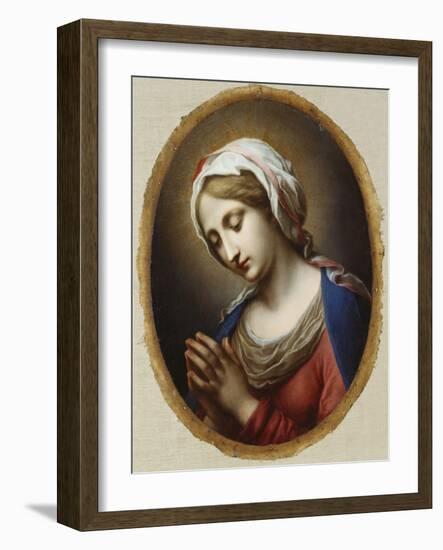 The Virgin Annunciate-Carlo Dolci-Framed Giclee Print