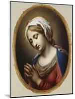 The Virgin Annunciate-Carlo Dolci-Mounted Giclee Print