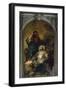 The Virgin Appearing to Saint John of Nepomuk, 1754-Giambattista Tiepolo-Framed Giclee Print