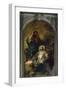 The Virgin Appearing to Saint John of Nepomuk, 1754-Giambattista Tiepolo-Framed Giclee Print