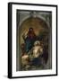 The Virgin Appearing to Saint John of Nepomuk, 1754-Giambattista Tiepolo-Framed Giclee Print