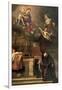 The Virgin Appearing to St. Louis of Toulouse-Carlo Dolci-Framed Giclee Print