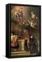 The Virgin Appearing to St. Louis of Toulouse-Carlo Dolci-Framed Stretched Canvas