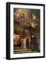 The Virgin Appearing to St. Louis of Toulouse-Carlo Dolci-Framed Giclee Print