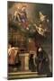 The Virgin Appearing to St. Louis of Toulouse-Carlo Dolci-Mounted Giclee Print