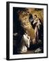 The Virgin Appears to Saint Bernard, Ca. 1655-Bartolome Esteban Murillo-Framed Giclee Print