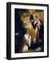 The Virgin Appears to Saint Bernard, Ca. 1655-Bartolome Esteban Murillo-Framed Giclee Print
