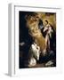 The Virgin Appears to Saint Bernard, Ca. 1655-Bartolome Esteban Murillo-Framed Giclee Print