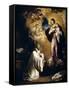 The Virgin Appears to Saint Bernard, Ca. 1655-Bartolome Esteban Murillo-Framed Stretched Canvas