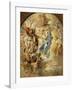 The Virgin as the Woman of the Apocalypse-Peter Paul Rubens-Framed Art Print