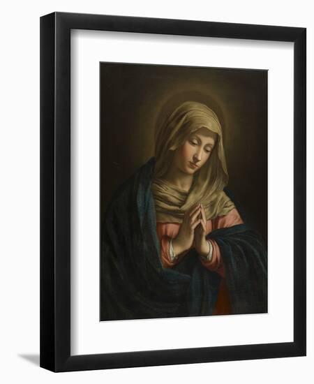 The Virgin at Prayer by Il Sassoferrato-Il Sassoferrato-Framed Giclee Print