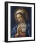 The Virgin at Prayer-Giovanni Battista Salvi da Sassoferrato-Framed Giclee Print