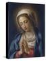 The Virgin at Prayer-Giovanni Battista Salvi da Sassoferrato-Stretched Canvas