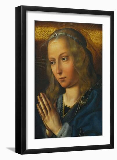 The Virgin at Prayer-Quentin Massys-Framed Premium Giclee Print