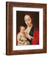 The Virgin Breastfeeding the Infant Christ-Joos Van Cleve-Framed Giclee Print