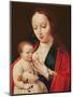 The Virgin Breastfeeding the Infant Christ-Joos Van Cleve-Mounted Giclee Print