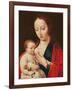 The Virgin Breastfeeding the Infant Christ-Joos Van Cleve-Framed Giclee Print